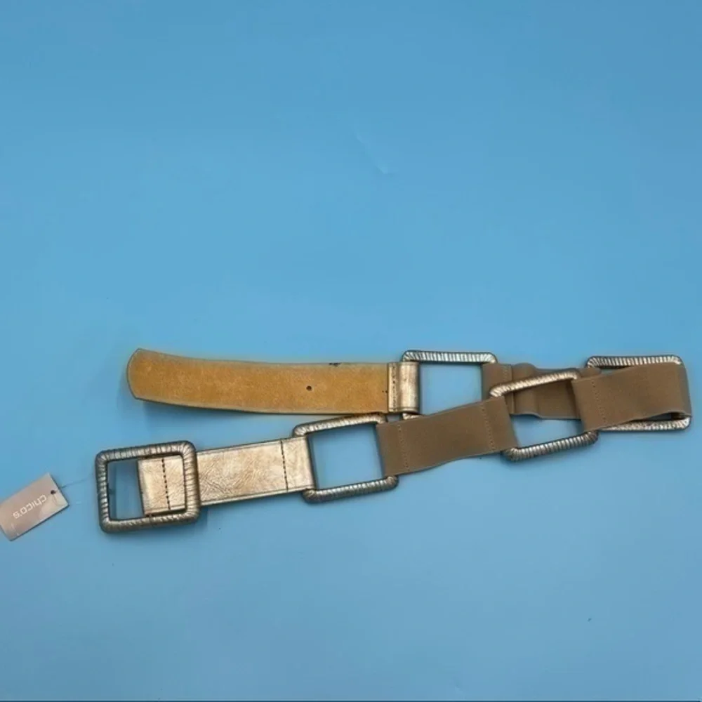 NWT CHICO’s Genuine Leather Belt